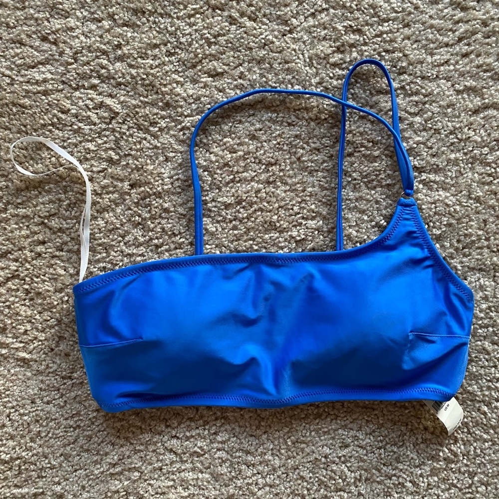 Aerie blue bikini top